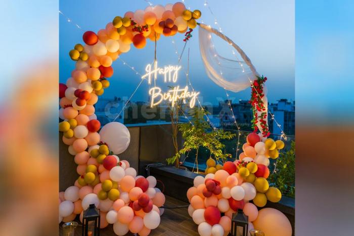 Theme birthday decoration ideas