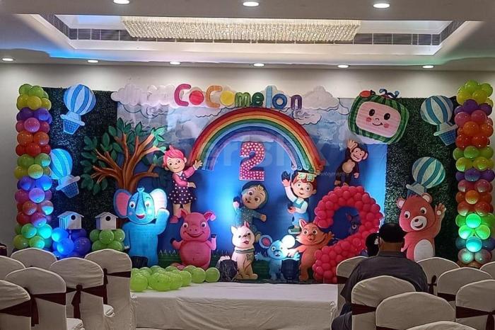 Cocomelon birthday party decoration