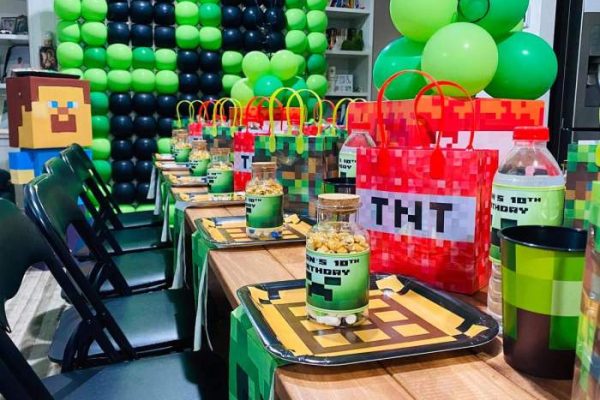 Party minecraft birthday ideas