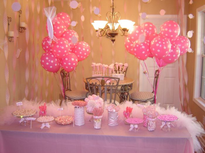 First birthday party decoration ideas