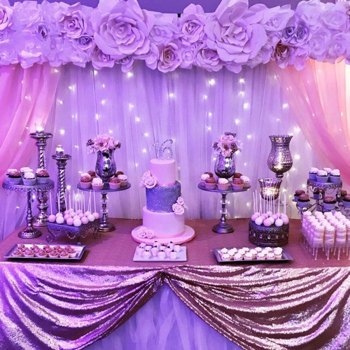 Sweet 16 birthday party decoration ideas