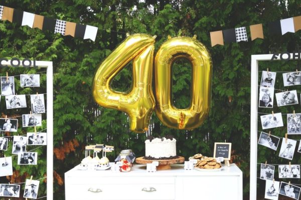 Decoration ideas for a 40th birthday party