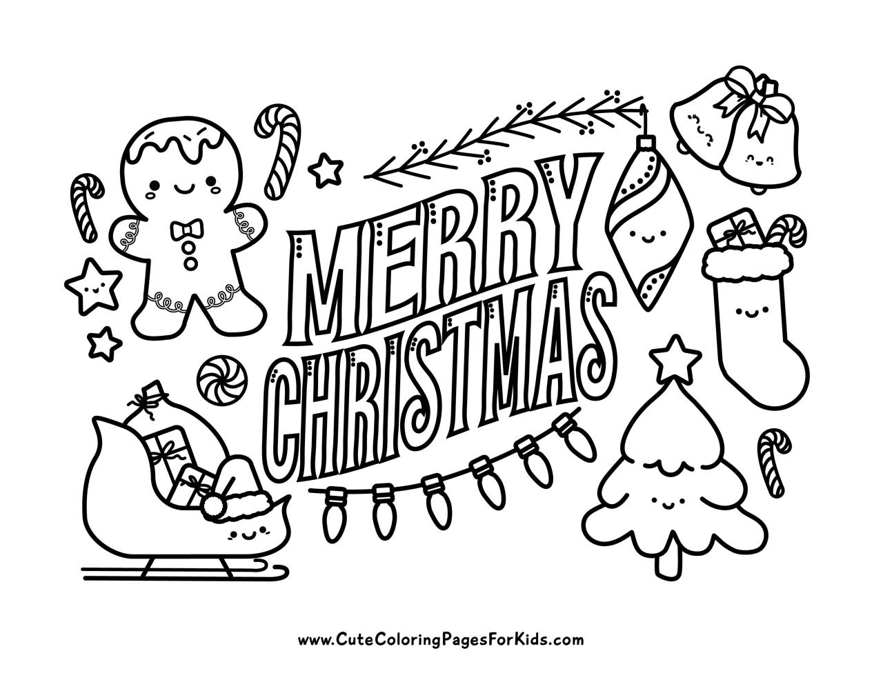 Coloring pages christmas