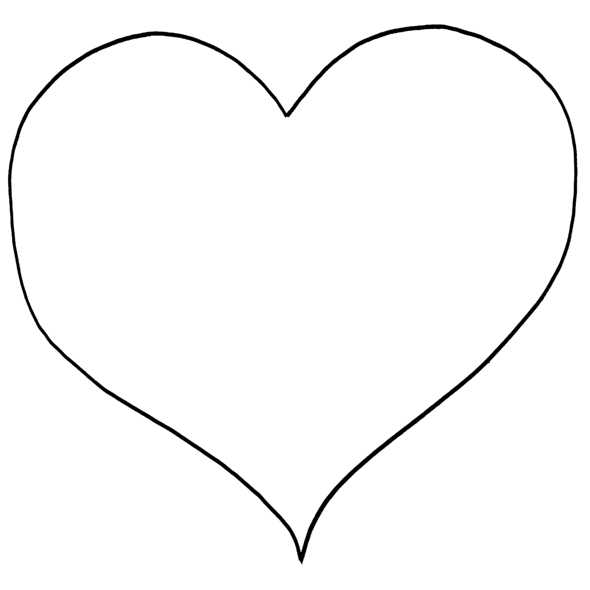 Heart coloring pages