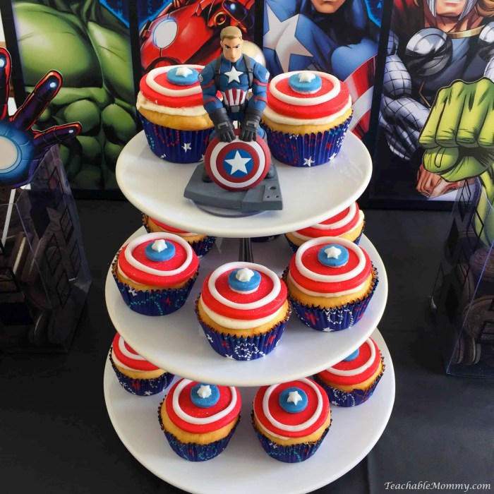 Avengers theme birthday decoration