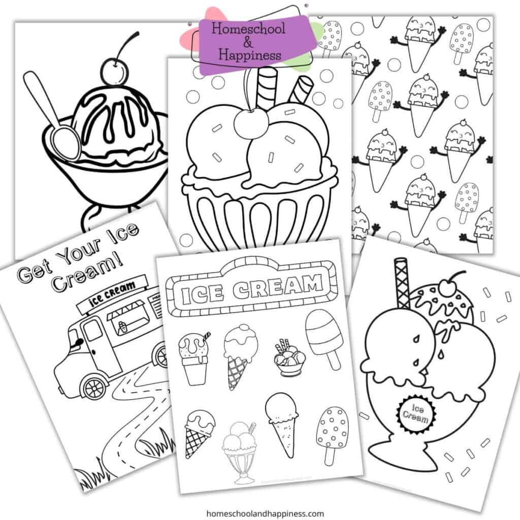 Coloring pages for summer