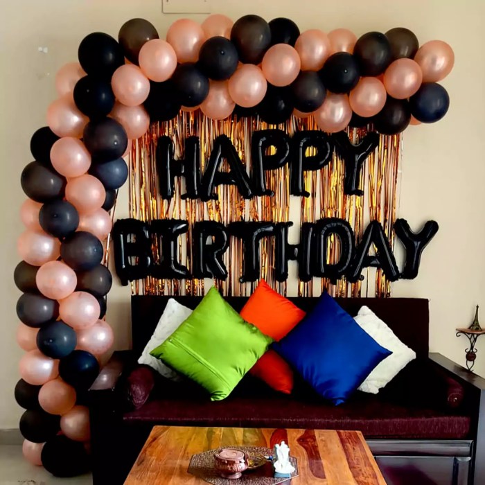 Decoration ideas for boyfriend birthday