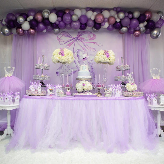 Decoration ideas purple birthday party