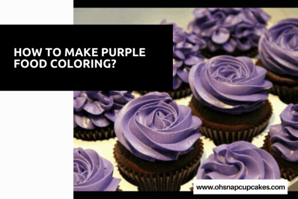 How to make purple using food coloring