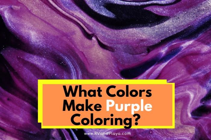 How to make purple using food coloring