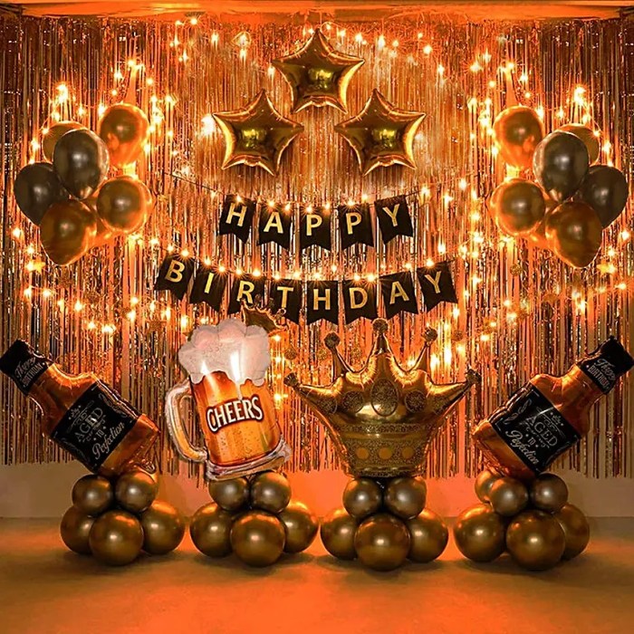 Husband birthday decoration ideas