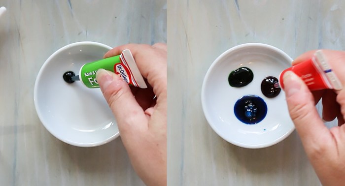 Black food coloring gel paste