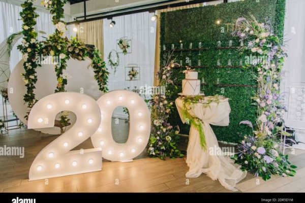 20th birthday decoration ideas at home