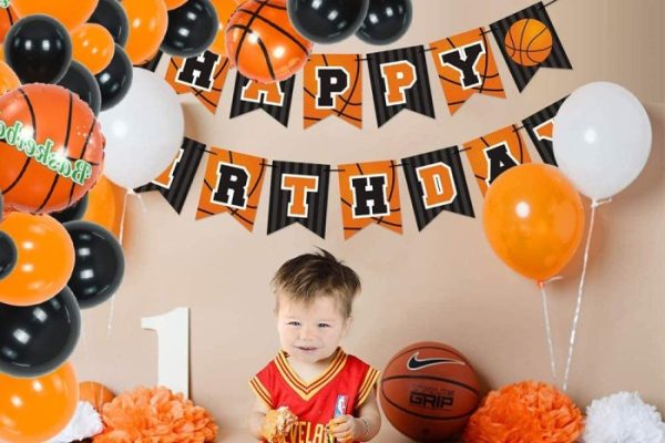 Decoration basketball themed birthday party