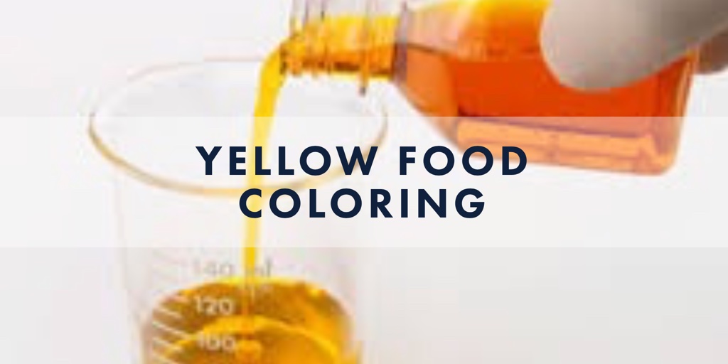 Is yellow food coloring bad for you