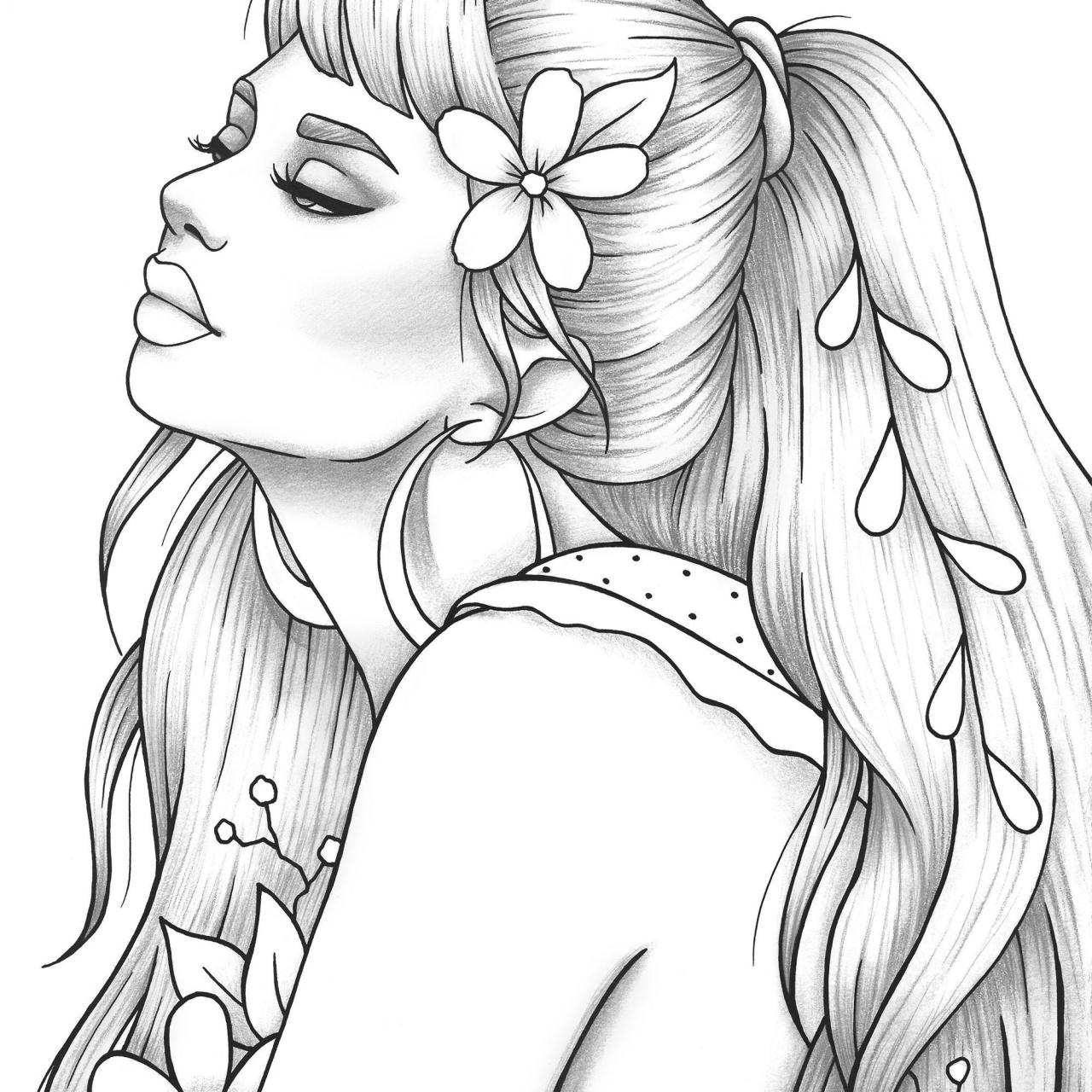 Printable coloring pages for girls