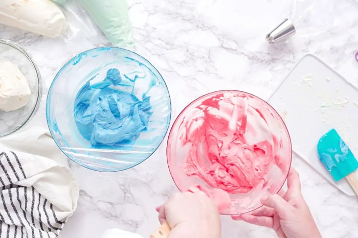 How to make frosting with food coloring