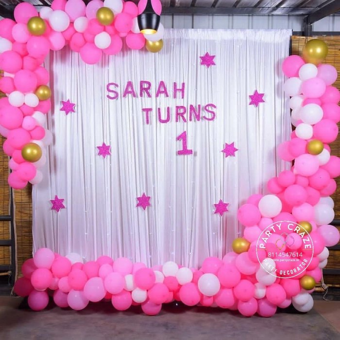 1st year birthday decoration ideas