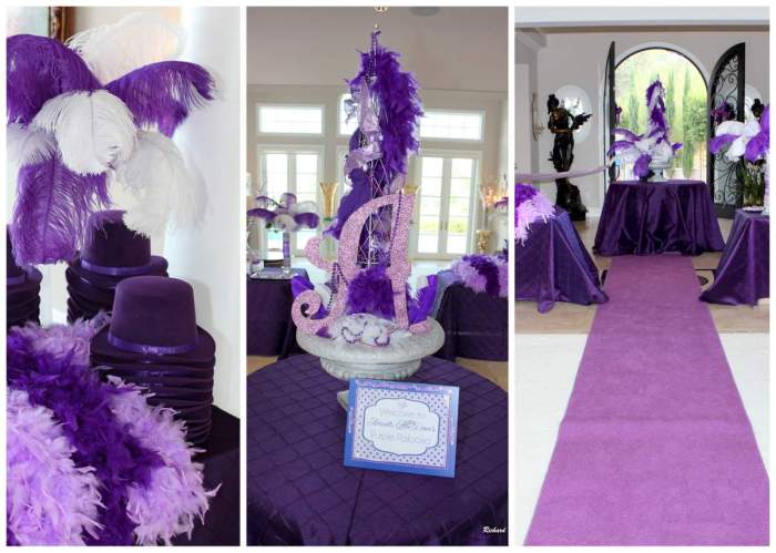 Decoration ideas purple birthday party