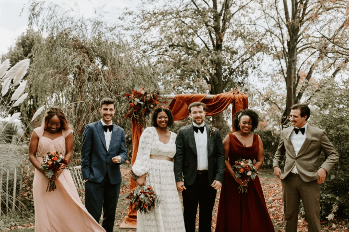 Fall rustic wedding dresses