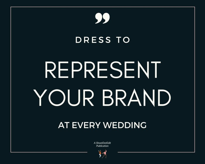 How to word dress code on wedding website