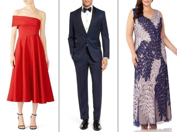 How to dress for a formal wedding