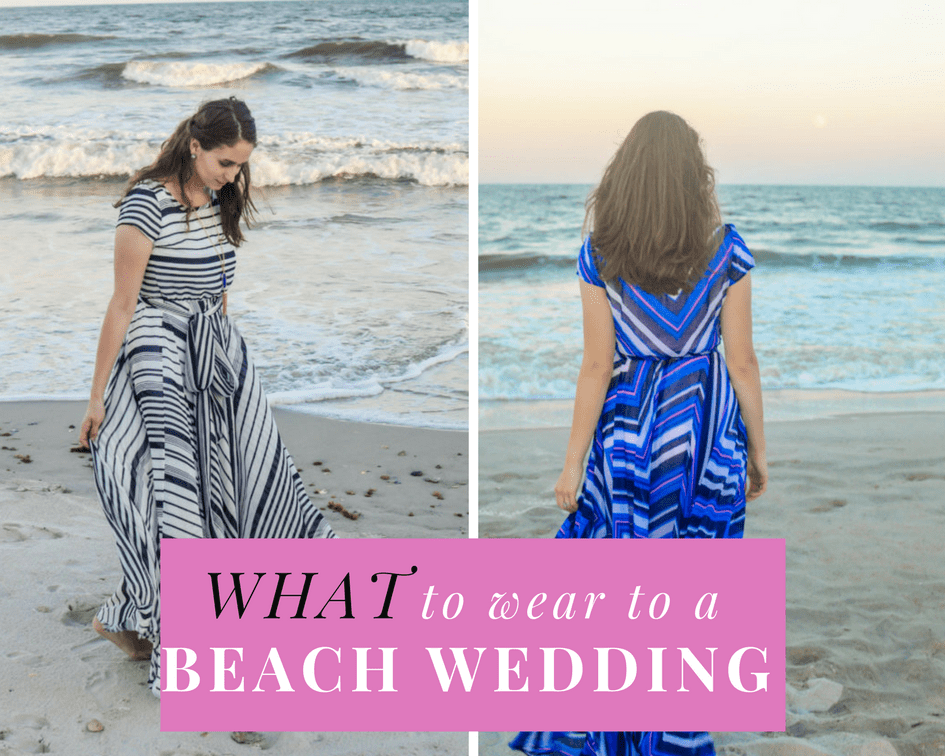 How to dress for a beach wedding