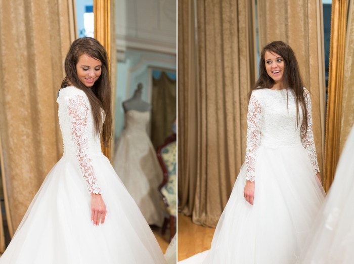 Lauren duggar wedding dress