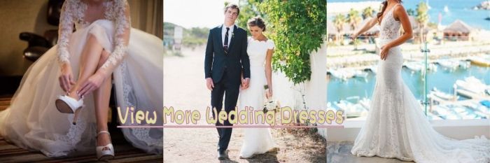 High low wedding dress with cowboy boots