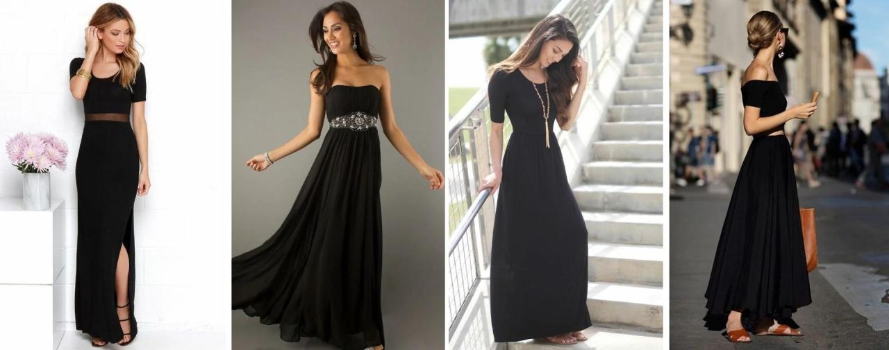 How to dress up black dress for wedding