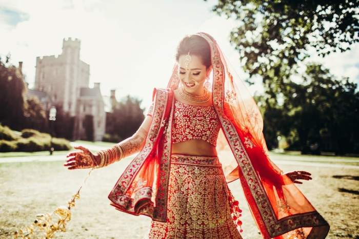 Indian simple wedding dresses